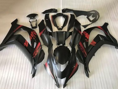Affordable 2016-2020 Kawasaki ZX10R Motorcycle Fairings - Matte Black Red Ninja Australia
