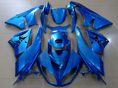 Affordable 2009-2012 Kawasaki ZX6R Motorcycle Fairings - Blue Australia
