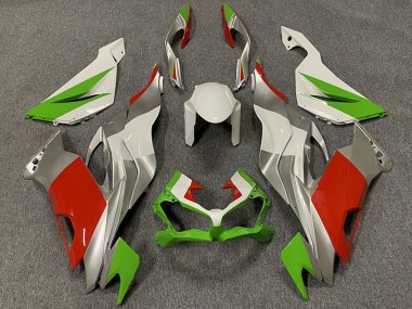 Affordable 2019-2022 Kawasaki ZX6R Motorcycle Fairings - White Silver Green Red Australia