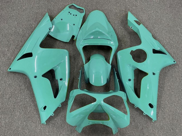 2003-2004 Kawasaki ZX6R Motorcycle Fairings - Cyan Australia