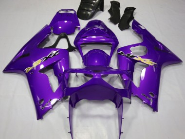 Affordable 2003-2004 Kawasaki ZX6R Motorcycle Fairings - Purple Australia