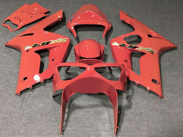 2003-2004 Kawasaki ZX6R Motorcycle Fairings - Grapefruit Australia