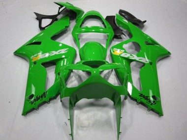 Affordable 2003-2004 Kawasaki ZX6R Motorcycle Fairings - Green OEM Style Australia