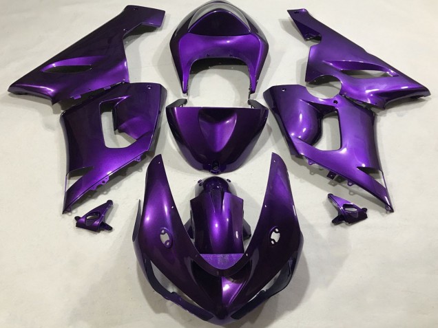2005-2006 Kawasaki ZX6R Motorcycle Fairings - Purple Australia