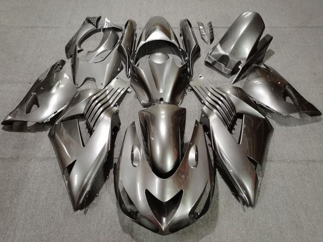 2006-2011 Kawasaki ZX14R Motorcycle Fairings - Silver Australia