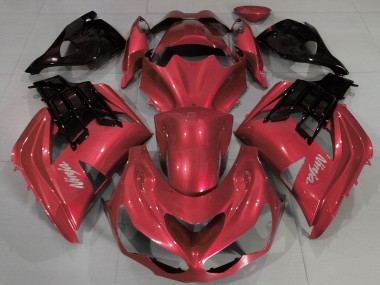 Affordable 2012-2024 Kawasaki ZX14R Motorcycle Fairings - Red Black Australia