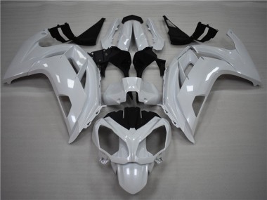 Affordable 2009-2011 Kawasaki Ninja 650R Motorcycle Fairings - Pearl White Australia