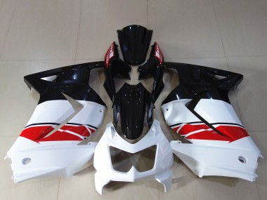 Affordable 2008-2012 Kawasaki Ninja 250 Motorcycle Fairing - White Red Glossy Black Australia
