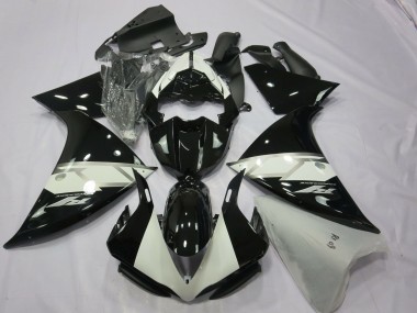 Affordable 2012-2014 Yamaha R1 Motorcycle Fairings - Glossy Black White Silver Australia