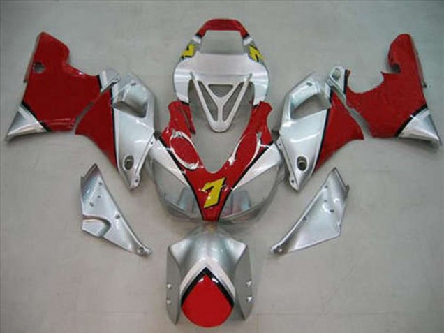 1998-1999 Yamaha R1 Motorcycle Fairings - Silver Red Yellow 7 Australia