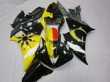 Affordable 2012-2014 Yamaha R1 Motorcycle Fairings - Yellow Black Red Australia