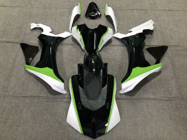 Affordable 2015-2019 Yamaha R1 Motorcycle Fairings - White Green Glossy Black Australia