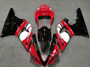 Affordable 2000-2001 Yamaha R1 Motorcycle Fairings - Red White Glossy Black Australia