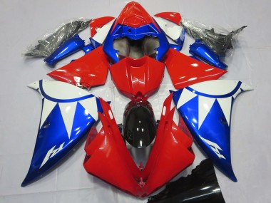 Affordable 2012-2014 Yamaha R1 Motorcycle Fairings - White Red Blue Black Australia
