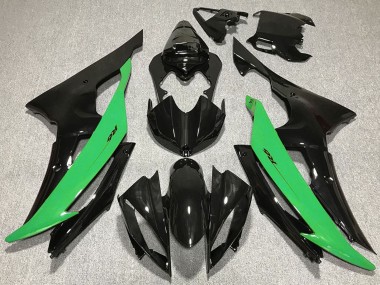 Affordable 2008-2016 Yamaha R6 Motorcycle Fairing - Green Glossy Black Australia