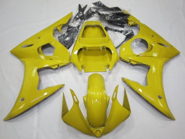 Affordable 2003-2004 Yamaha R6 Motorcycle Fairings - Glossy Yellow Australia