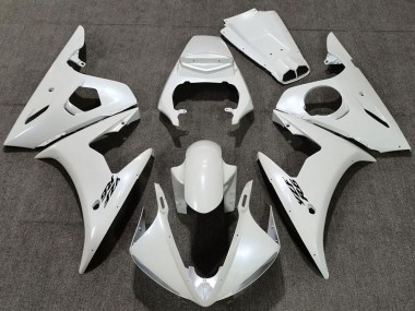 Affordable 2005 Yamaha R6 Motorcycle Fairings - Pearl White Australia