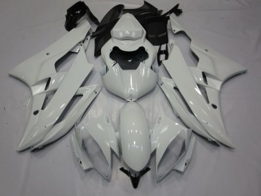 Affordable 2006-2007 Yamaha R6 Motorcycle Fairings - Glossy White Australia