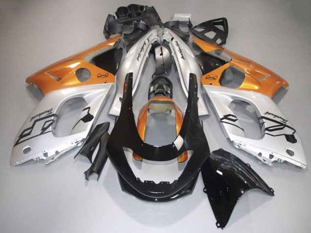 1996-2007 Yamaha YZF600R Thundercat Motorcycle Fairings - Silver Orange Black Australia