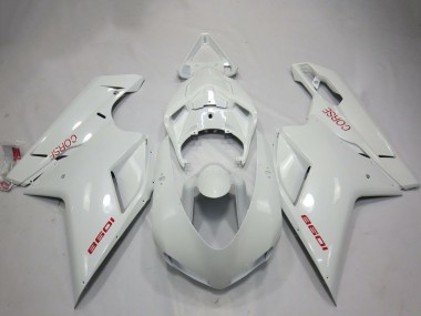 Affordable 2007-2014 Ducati 1098 Motorcycle Fairings - White Corse Australia