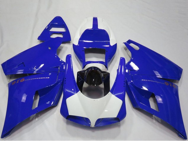 1993-2005 Ducati 916 Motorcycle Fairings - Blue Glossy Black Australia