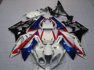 Affordable 2009-2014 BMW S1000RR Motorcycle Fairings - White Red Blue Glossy Black Easy Ride Australia