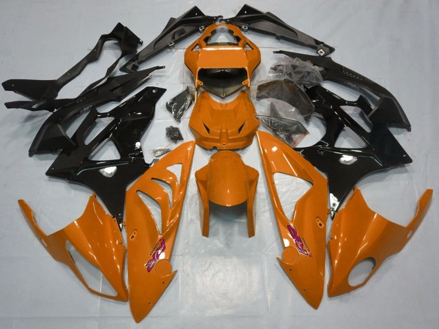 2015-2016 BMW S1000RR Motorcycle Fairings - Orange Glossy Black Australia