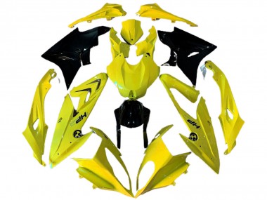 Affordable 2009-2014 BMW S1000RR Motorcycle Fairings - Yellow Glossy Black HP Australia
