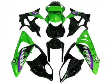 Affordable 2017-2018 BMW S1000RR Motorcycle Fairings - Green Purple Glossy Black Shark Australia