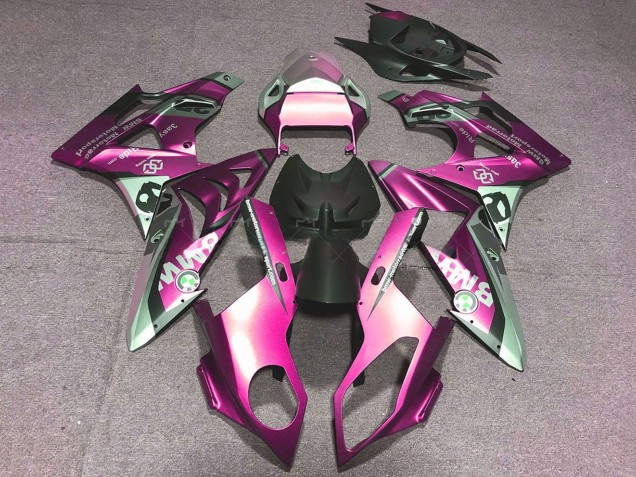 2017-2018 BMW S1000RR Motorcycle Fairings - Pink Black Australia