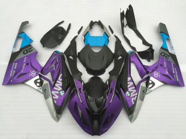 Affordable 2017-2018 BMW S1000RR Motorcycle Fairings - Silver Purple Blue Matte Black Australia
