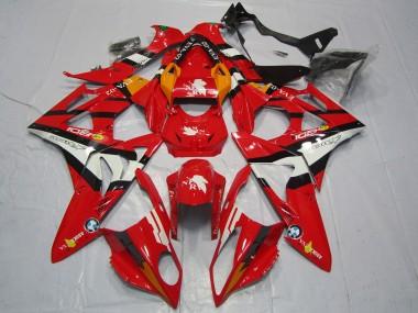 Affordable 2017-2018 BMW S1000RR Motorcycle Fairings - Red White Black Australia
