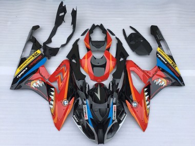 Affordable 2015-2016 BMW S1000RR Motorcycle Fairings - Red Glossy Black Shark Australia