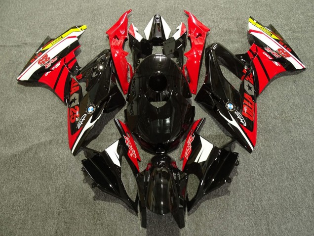 2015-2016 BMW S1000RR Motorcycle Fairings - White Red Yellow Glossy Black Australia