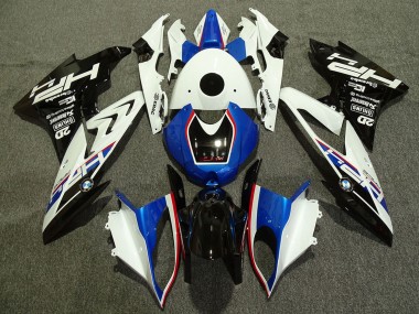 Affordable 2009-2014 BMW S1000RR Motorcycle Fairings - White Red Blue Glossy Black HP Australia