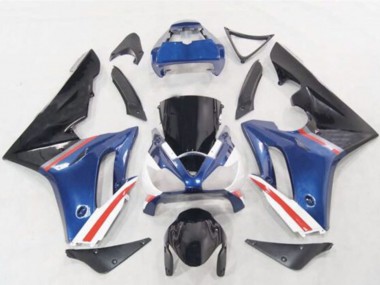 Affordable 2006-2008 Triumph Daytona 675 Motorcycle Fairings - Blue White Red Glossy Black Australia