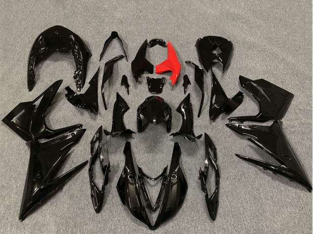 2013-2016 Triumph Daytona 675 Motorcycle Fairings - Glossy Black Australia