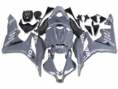 Affordable 2007-2008 Honda CBR600RR Motorcycle Fairings - Nardo Grey White Repsol Australia