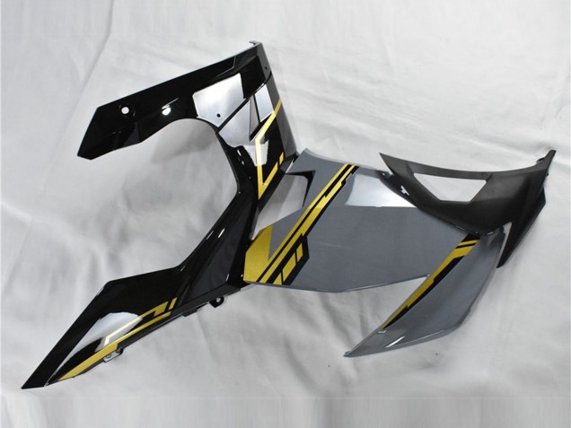 2018-2024 Kawasaki Ninja 400 Motorcycle Fairings - Nardo Grey Gold Black Australia