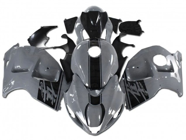 1996-2007 Suzuki GSXR 1300 Hayabusa Motorcycle Fairings - Nardo Grey Black Australia