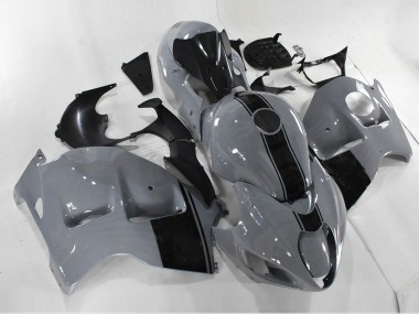 Affordable 1996-2007 Suzuki GSXR 1300 Hayabusa Motorcycle Fairings - Nardo Grey Black No Decal Australia
