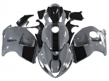 Affordable 1996-2007 Suzuki GSXR 1300 Hayabusa Motorcycle Fairings - Nardo Grey Black No Decal Australia