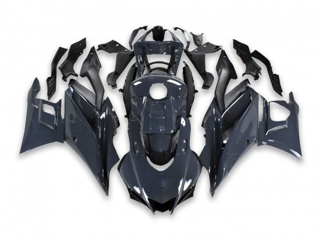2019-2021 Yamaha YZF R3/R25 Motorcycle Fairings - Dark Grey Black Australia