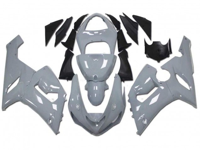 2005-2006 Kawasaki ZX6R Motorcycle Fairings - Nardo Grey Australia