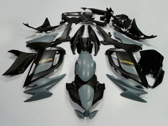 2020-2024 Kawasaki Ninja 650 EX650 Motorcycle Fairings - Grey Black Gold Australia