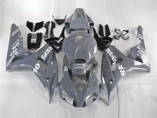 2006-2007 Honda CBR1000RR Motorcycle Fairings - Nardo Grey White Repsol Australia