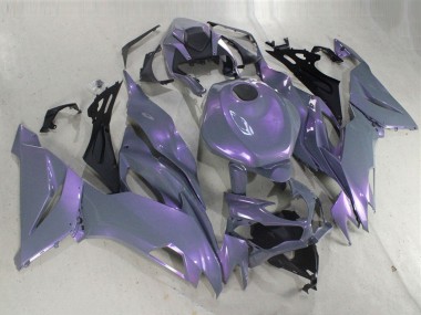 Affordable 2019-2022 Kawasaki ZX6R Motorcycle Fairings - Chameleon Grey Dazz Pearl Purple Australia