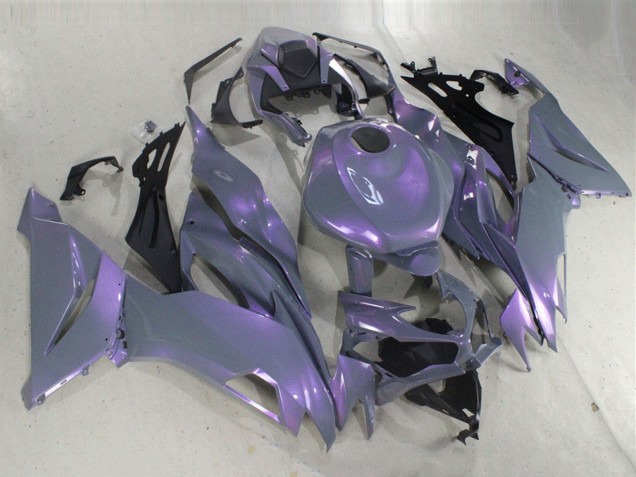 2019-2022 Kawasaki ZX6R Motorcycle Fairings - Chameleon Grey Dazz Pearl Purple Australia