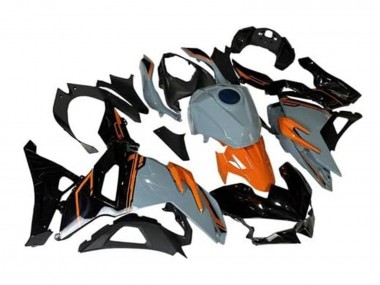 Affordable 2024-2025 Kawasaki Ninja 500 EX500R Motorcycle Fairings - Nardo Grey Orange Black Australia