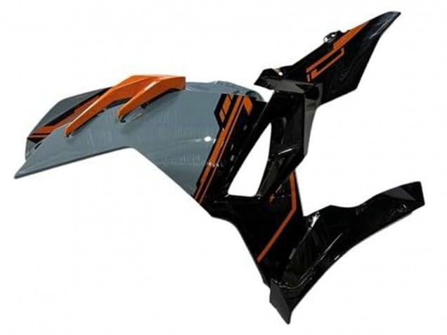2024-2025 Kawasaki Ninja 500 EX500R Motorcycle Fairings - Nardo Grey Orange Black Australia